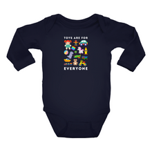 Load image into Gallery viewer, Toys Are For Everyone Long Sleeve Bodysuit