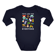 Load image into Gallery viewer, Toys Are For Everyone Long Sleeve Bodysuit