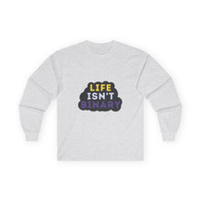 Load image into Gallery viewer, Life Isn't Binary Long Sleeve T-Shirt