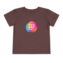 Load image into Gallery viewer, Two Dad Family Toddler Graphic T-Shirt