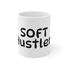 Load image into Gallery viewer, Soft Hustler Mug – Minimalist Affirmation Coffee Cup for Mindful Entrepreneurs