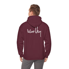 Load image into Gallery viewer, “I AM WORTHY” Hoodie
