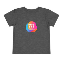 Load image into Gallery viewer, Two Dad Family Toddler Graphic T-Shirt