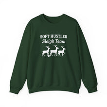 Load image into Gallery viewer, Soft Hustler Sleigh Team Christmas Crewneck