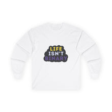 Load image into Gallery viewer, Life Isn't Binary Long Sleeve T-Shirt