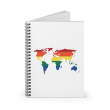 Load image into Gallery viewer, Rainbow World Notebook