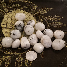 Load image into Gallery viewer, Tumbled Rainbow Moonstone