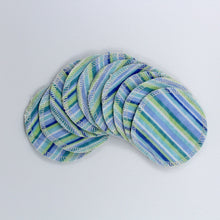 Load image into Gallery viewer, reusable facial rounds set - stripe