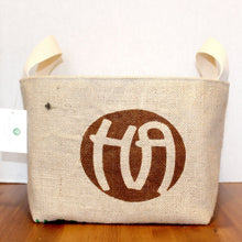 Load image into Gallery viewer, Haileslassie Ambaye coffee sack basket