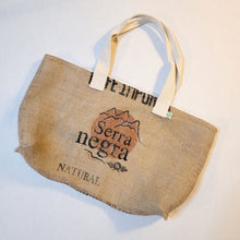 Load image into Gallery viewer, Upcycled Coffee Sack Market Tote