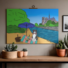 Load image into Gallery viewer, "Picnic on the Seine" – Art Print