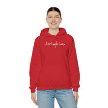 Load image into Gallery viewer, “Live, Laugh, Love” Hoodie.
