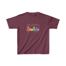 Load image into Gallery viewer, No Human is Illegal Youth T-Shirt