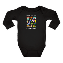 Load image into Gallery viewer, Toys Are For Everyone Long Sleeve Bodysuit