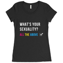 Load image into Gallery viewer, What's Your Sexuality Fitted T-Shirt