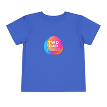 Load image into Gallery viewer, Two Dad Family Toddler Graphic T-Shirt