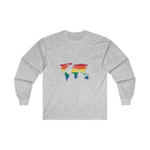 Load image into Gallery viewer, Rainbow World Long Sleeve T-Shirt