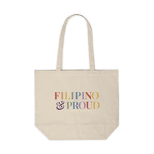 Load image into Gallery viewer, “Filipino & Proud” Tote