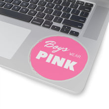 Load image into Gallery viewer, Boys Wear Pink Sticker