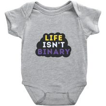 Load image into Gallery viewer, Life Isn't Binary Bodysuit