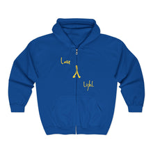 Load image into Gallery viewer, Love & Light Full Zip Hoodie