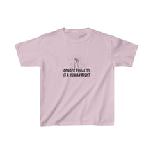 Load image into Gallery viewer, Gender Equality is a Human Right Youth T-Shirt