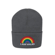 Load image into Gallery viewer, I Am Valid Knit Beanie