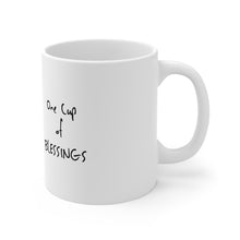 Load image into Gallery viewer, One Cup of Blessing Mug | Inspirational Christian Coffee Mug