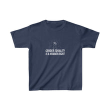 Load image into Gallery viewer, Gender Equality is a Human Right Youth T-Shirt