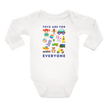 Load image into Gallery viewer, Toys Are For Everyone Long Sleeve Bodysuit