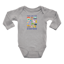Load image into Gallery viewer, Toys Are For Everyone Long Sleeve Bodysuit