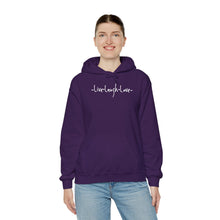 Load image into Gallery viewer, “Live, Laugh, Love” Hoodie.