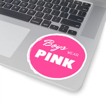 Load image into Gallery viewer, Boys Wear Pink Sticker