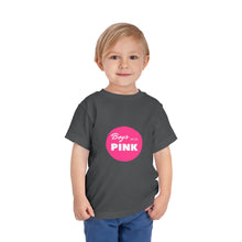 Load image into Gallery viewer, Boys Wear Pink Toddler T-Shirt