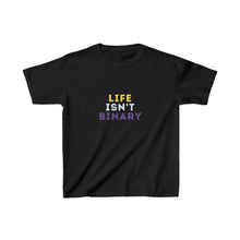 Load image into Gallery viewer, Life Isn't Binary Youth T-Shirt