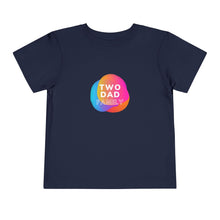 Load image into Gallery viewer, Two Dad Family Toddler Graphic T-Shirt