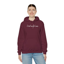 Load image into Gallery viewer, “Live, Laugh, Love” Hoodie.