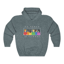 Load image into Gallery viewer, No Human is Illegal Hoodie