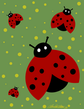 Load image into Gallery viewer, "Ladybug Dance" – Art Print