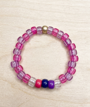 Load image into Gallery viewer, Bisexual Pride Kandi Bracelet