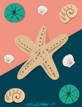Load image into Gallery viewer, "Seaside Treasures" – Art Print