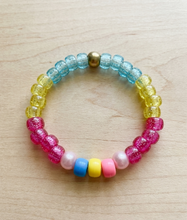 Load image into Gallery viewer, Pansexual Pride Kandi Bracelet