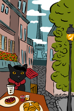 Load image into Gallery viewer, The Morning Croissant – Art Print