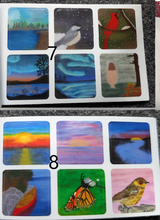 Load image into Gallery viewer, Mini Sticker Sheet (assorted designs)