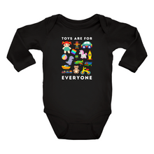 Load image into Gallery viewer, Toys Are For Everyone Long Sleeve Bodysuit