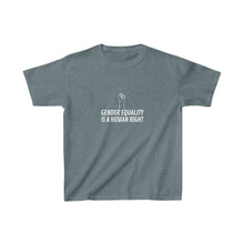 Load image into Gallery viewer, Gender Equality is a Human Right Youth T-Shirt