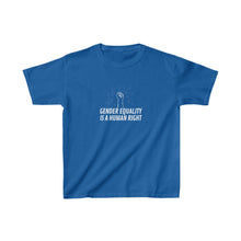 Load image into Gallery viewer, Gender Equality is a Human Right Youth T-Shirt