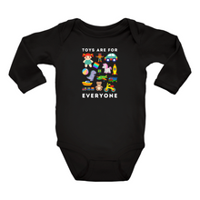 Load image into Gallery viewer, Toys Are For Everyone Long Sleeve Bodysuit
