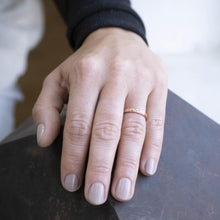 Load image into Gallery viewer, Dappled Ring in Rose Gold - Malleable Jewellers