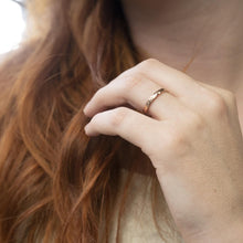 Load image into Gallery viewer, Dappled Ring in Rose Gold - Malleable Jewellers